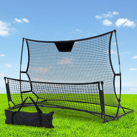 Image of Everfit Portable Soccer Rebounder Net Volley Training Football Goal Trainer XL