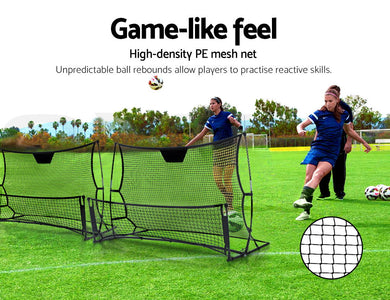 Everfit Portable Soccer Rebounder Net Volley Training Football Goal Trainer XL