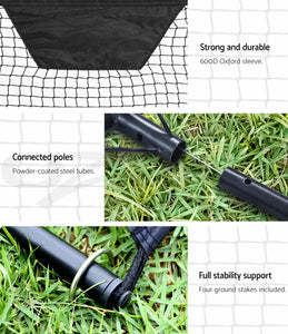 Everfit Portable Soccer Rebounder Net Volley Training Football Goal Trainer XL