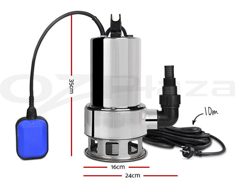 Image of Giantz Water Pump 1800W Submersible Pump Dirty Water Bore Sewage Septic Sewerage