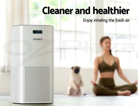 Image of Devanti Air Purifier Home Purifiers HEPA Filter