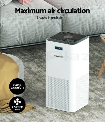 Image of Devanti Air Purifier Home Purifiers HEPA Filter