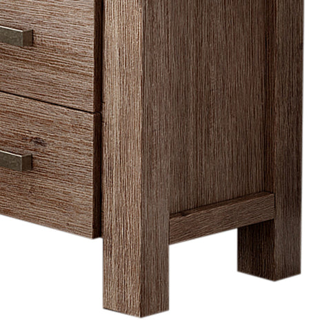 Image of Nowra 2 Drawer Bedside Table