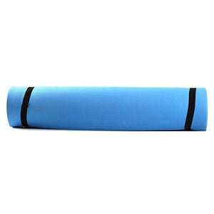 SturdCelleau Non Slip Yoga Mat- Double Sided Comfort Foam, Durable Exercise Mat for Fitness, Pilates and Workout (Blue)