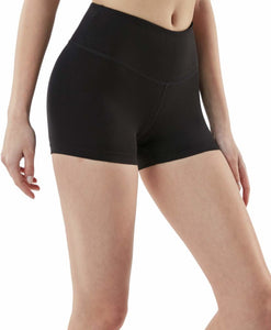 Tesla Women's Active Bike Running Yoga Shorts Side/Hidden Pocket Series FYS23-BLK