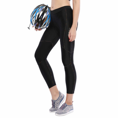Image of Women's Bike Pants Cycling Tights Padded 3D Bicycle Long Legging Breathable & Quick Dry