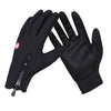 Outdoor Windproof Work Cycling Hunting Climbing Sport Smartphone Touchscreen Gloves for Gardening, Builders, Mechanic (Black)