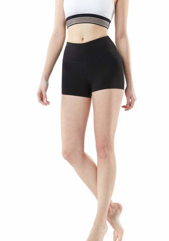 Image of Tesla Women's Active Bike Running Yoga Shorts Side/Hidden Pocket Series FYS23-BLK