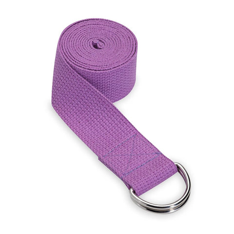 Image of Gaiam Wellbeing Yoga Block/Strap Combo, Purple