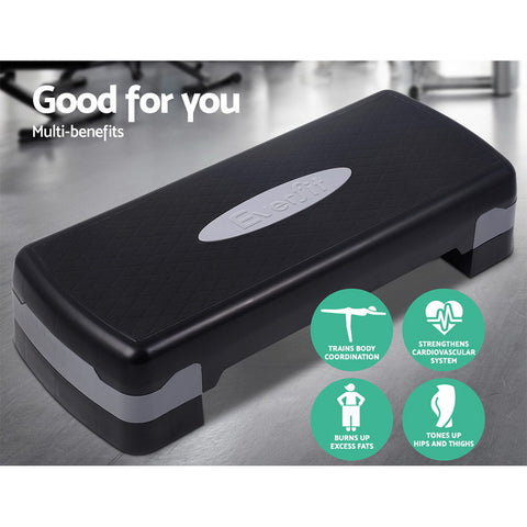 Image of Everfit 2 Level Block Aerobic Step Bench