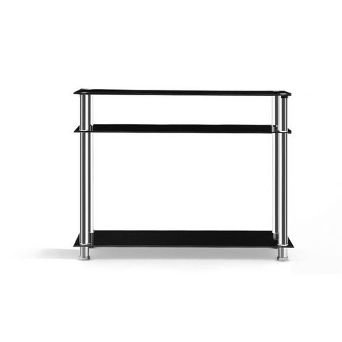 Image of Artiss Entry Hall Console Table - Black & Silver