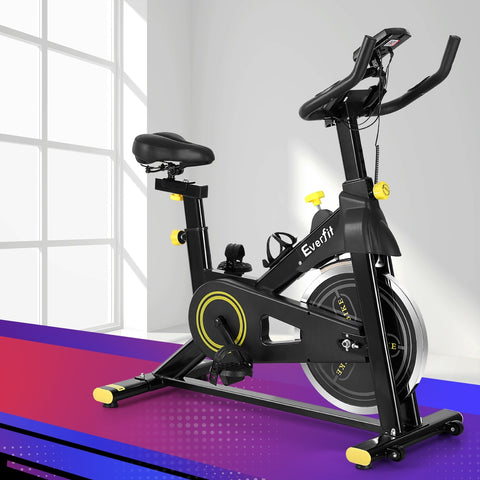 Image of Everfit Magnetic Spin Bike Exercise Bike Cardio Gym Bluetooth APP Connectable