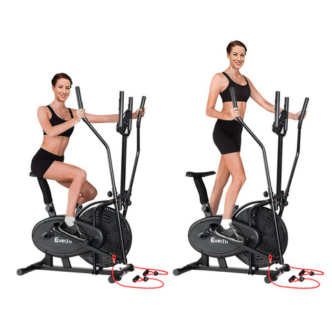 Image of Everfit 5in1 Elliptical Cross Trainer Exercise Bike Bicycle Home Gym Fitness Machine Running Walking