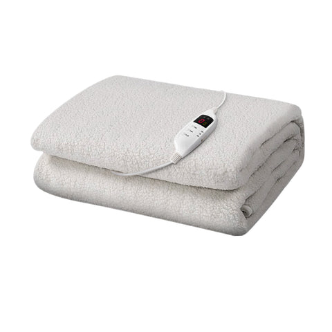 Image of Giselle Bedding Single Size Electric Blanket Fleece