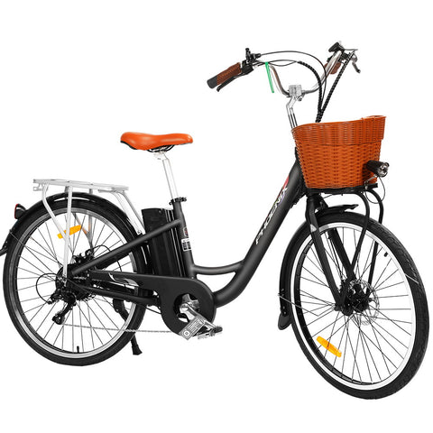 Image of Phoenix 26 inch Electric Bike City Bicycle eBike e-Bike Urban Bikes