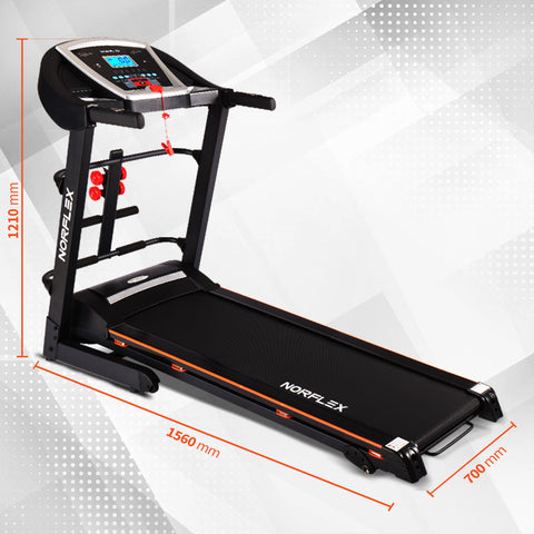 Image of NORFLEX Electric Treadmill Incline Home Gym Exercise Machine Fitness Equipment