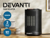 Devanti Electric Fan Heater Portable Ceramic Standing Room Office Heaters 1200W