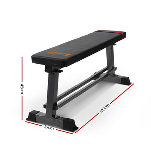 Everfit Adjustable Flat Multi-Station Weight Bench Home Gym Squat Press Benches