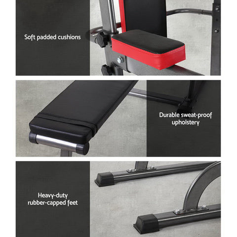 Image of Weight Bench Multi-Function Station - Everfit 9-IN-1 Power Tower