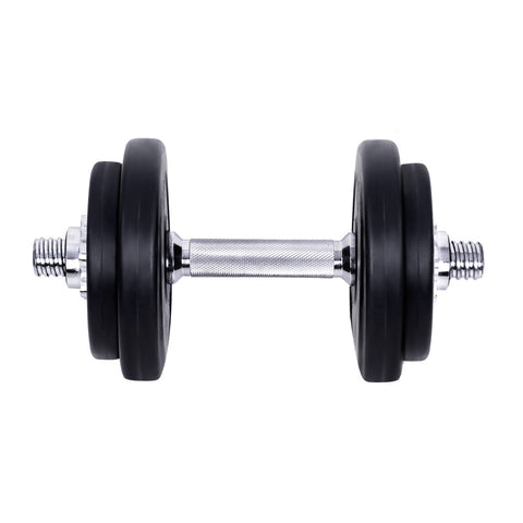 Image of Everfit 20kg Dumbbell Set Weight Plates Dumbbells Lifting Bench