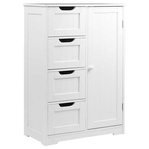 Image of Artiss Bathroom Cabinet Storage Drawers White