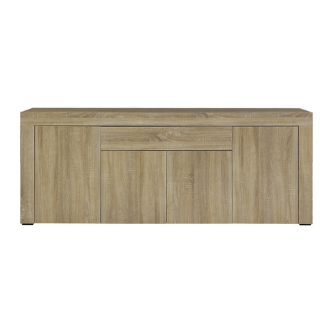 Image of Artiss Buffet Sideboard Cabinet Storage 4 Doors Cupboard Hall Wood Hallway Table