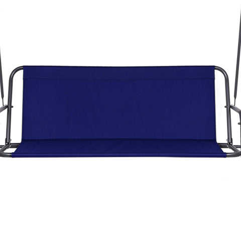 Image of Gardeon Canopy Swing Chair - Navy