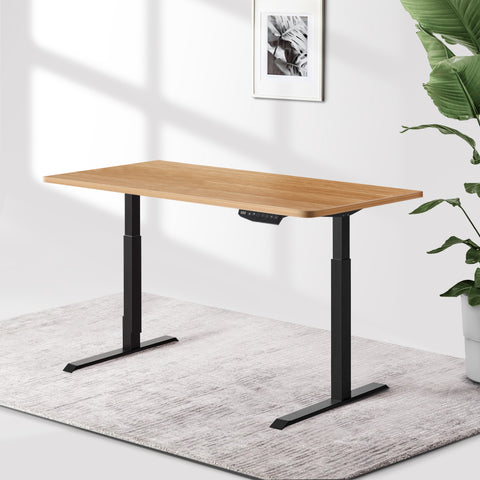 Image of Artiss Standing Desk Sit Stand Motorised Electric Computer Laptop Table 120cm Dual Motor