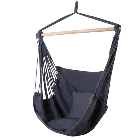 Image of Gardeon Hammock Swing Chair - Grey