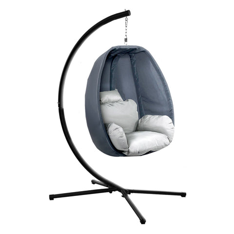 Image of Gardeon Outdoor Furniture Egg Hammock Hanging Swing Chair Pod Lounge Chairs