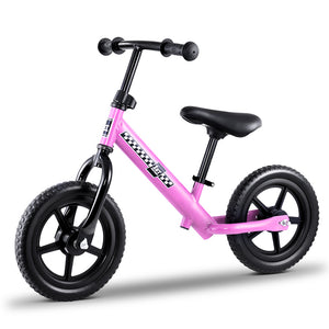 Kids Balance Bike Ride On Toys Puch Bicycle Wheels Toddler Baby 12 Bikes Pink"