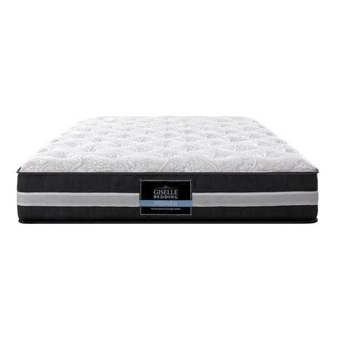 Image of Giselle Bedding Lotus Tight Top Pocket Spring Mattress 30cm Thick Queen