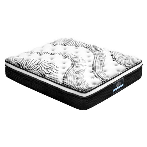 Image of Giselle Bedding Como Euro Top Pocket Spring Mattress 32cm Thick King