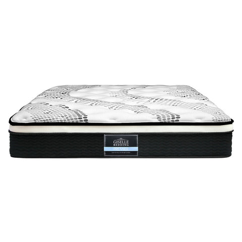 Image of Giselle Bedding Como Euro Top Pocket Spring Mattress 32cm Thick Queen