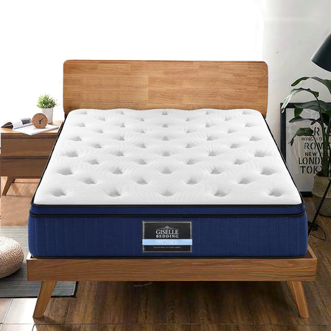 Image of Giselle Bedding Franky Euro Top Cool Gel Pocket Spring Mattress 34cm Thick Queen