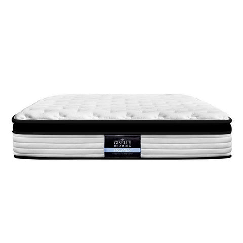 Image of Giselle Bedding Devon Euro Top Pocket Spring Mattress 31cm Thick Double