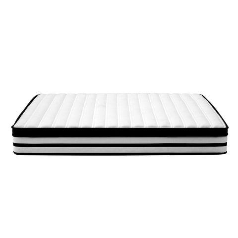 Image of Giselle Bedding DOUBLE Size Bed Mattress Euro Top Pocket Spring Foam 27CM