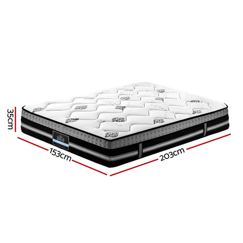 Image of Giselle Bedding Galaxy Euro Top Cool Gel Pocket Spring Mattress 35cm Thick Queen