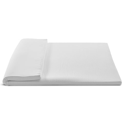 Image of Giselle Bedding Memory Foam Mattress Topper w/Cover 8cm - Single