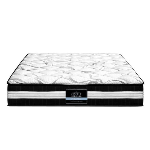 Image of Giselle Bedding Mykonos Euro Top Pocket Spring Mattress 30cm Thick King