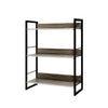 Artiss Bookshelf Display Shelves Metal Bookcase Wooden Book Shelf Wall Storage