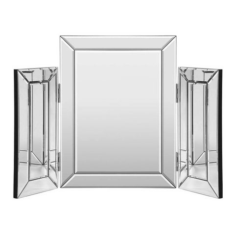 Image of Artiss Mirrored Furniture Makeup Mirror Dressing Table Vanity Mirrors Foldable
