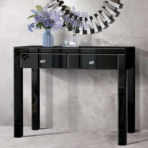 Image of Artiss Mirrored Furniture Console Table Hallway Hall Entry Dressing Side Drawers