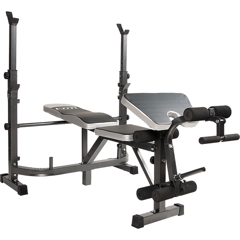 Image of Multi Station Home Gym Weight Bench Press Leg Equipment Set Fitness Exercise