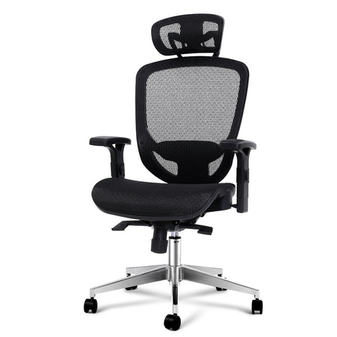 Image of Artiss Office Chair Gaming Chair Computer Chairs Mesh Net Seating Black