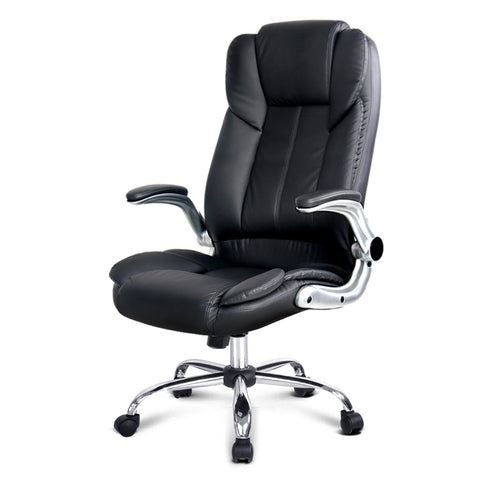 Image of Artiss Kea Executive Office Chair Leather Black
