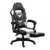 Artiss Office Chair Computer Desk Gaming Chair Study Home Work Recliner Black White