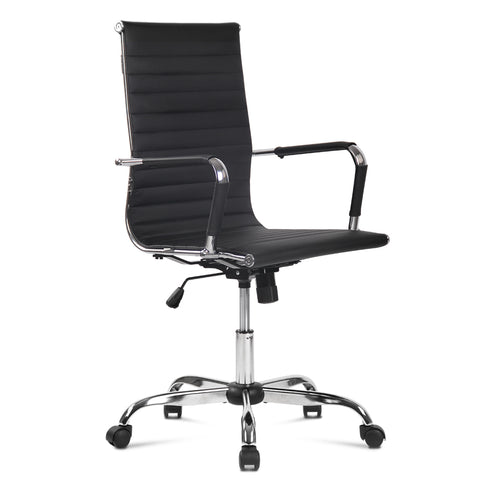 Image of Artiss Eamon Gaming Office Chair Computer Desk Chairs Home Work Study Black High Back