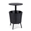 Gardeon Bar Table Outdoor Setting Cooler Ice Bucket Storage Box Party Patio Coffee Pool