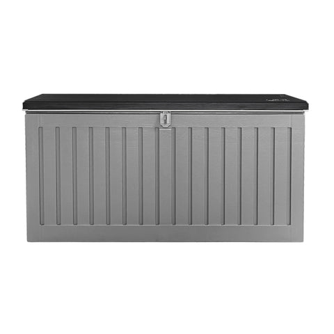 Image of Gardeon Outdoor Storage Box Container Garden Toy Indoor Tool Chest Sheds 270L Dark Grey